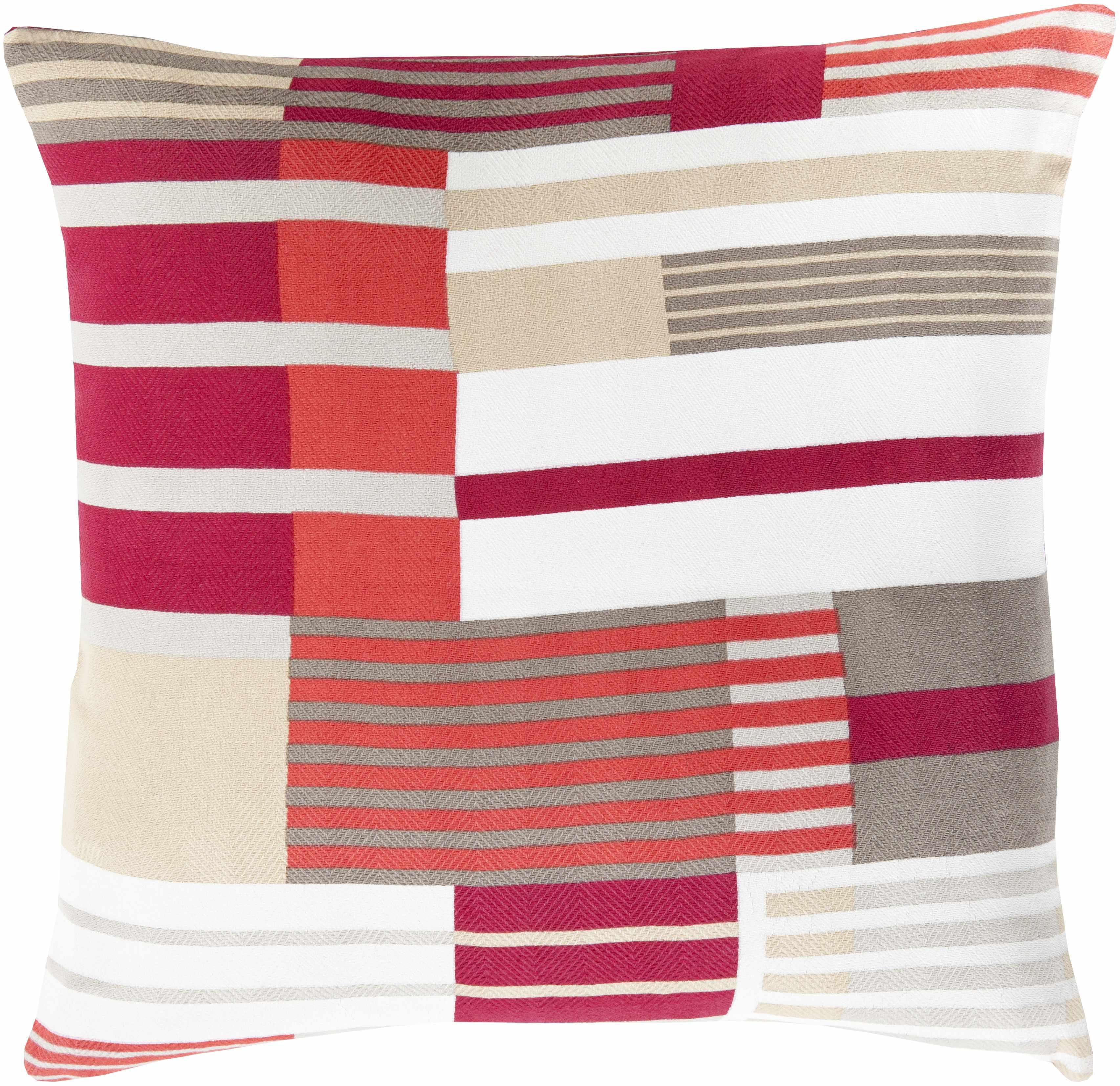 Belhaven Colorful Striped Geometric Throw Pillow - Clearance - PRHOMZ