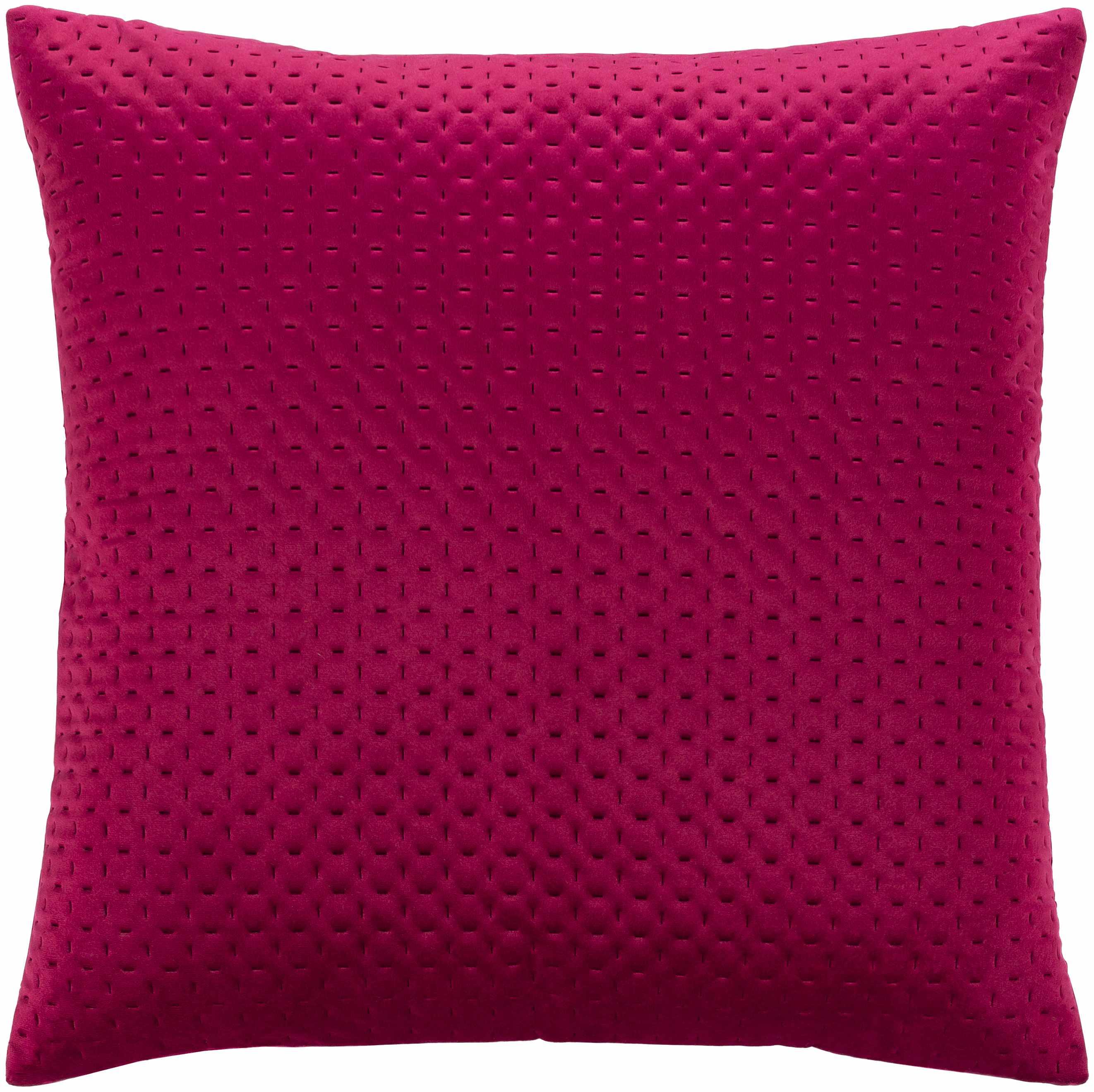 Bitely Magenta Textured Square Accent Pillow - Clearance - PRHOMZ