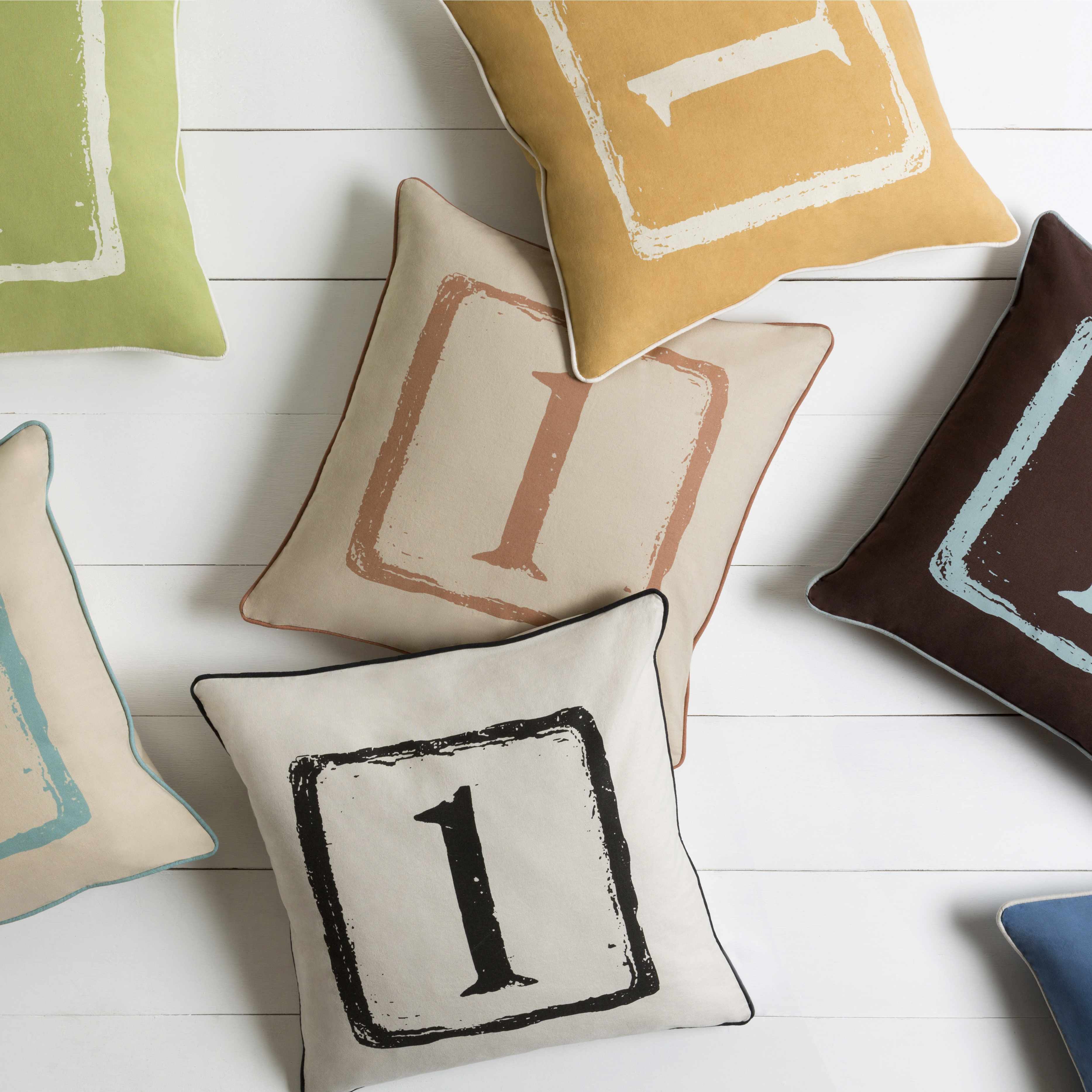 Taigum Number 1 Throw Pillow - Clearance-1