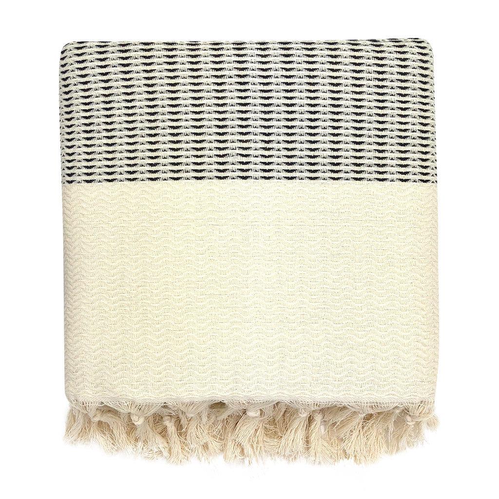 Plush Wavy Turkish Throw - PRHOMZ