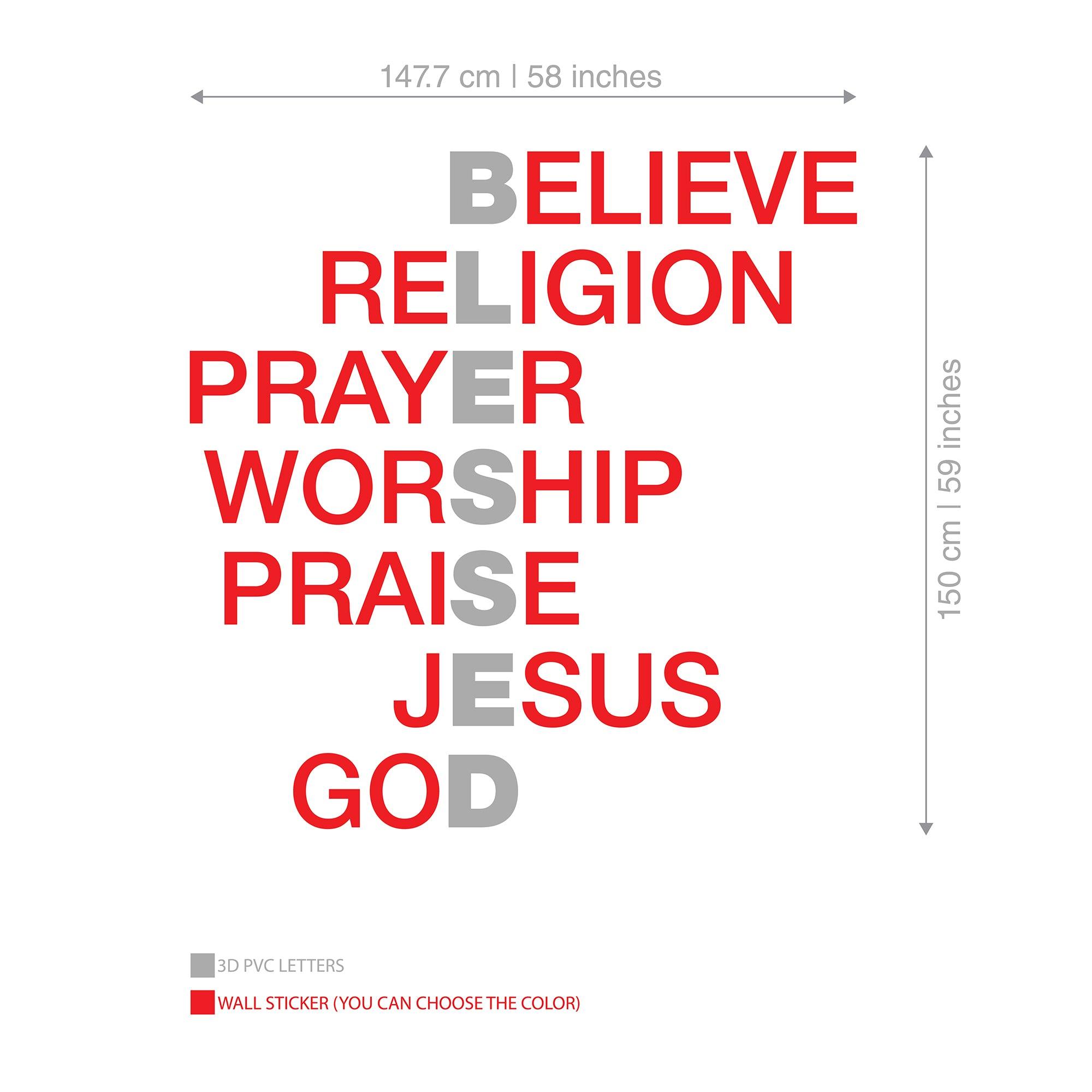 Blessed Crosswords Wall Art - PRHOMZ