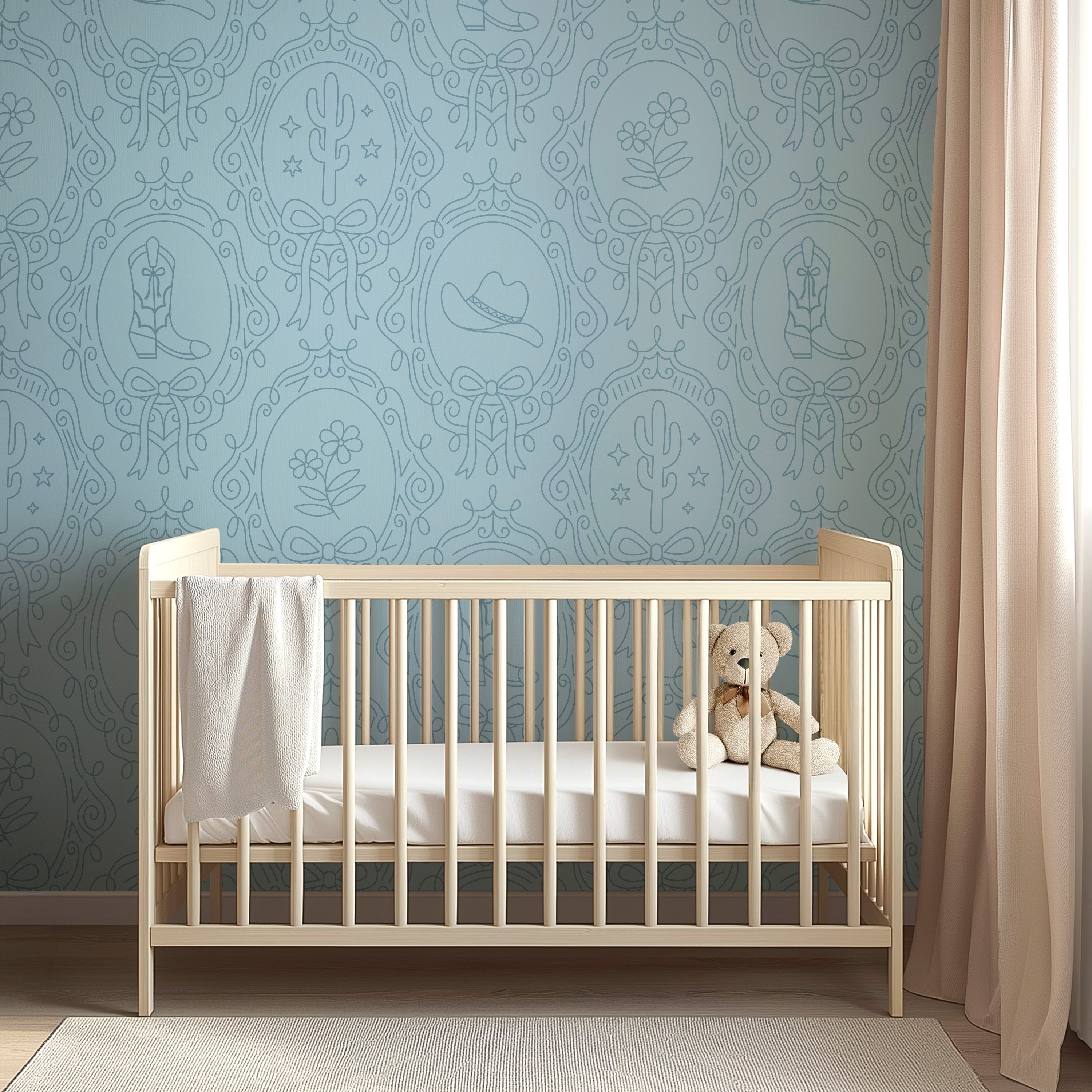 Laramie Wallpaper by Danielle Chandler Design