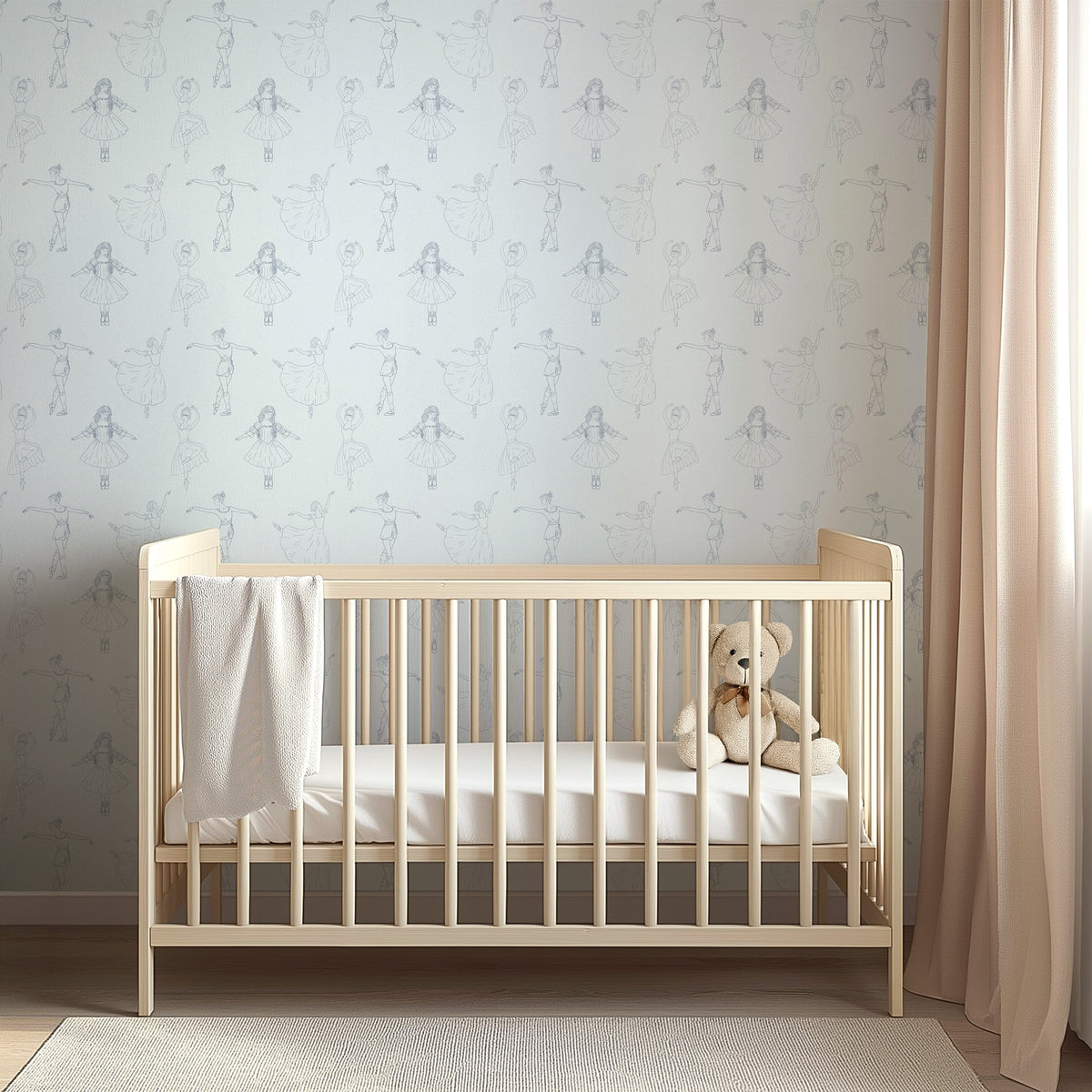 Arabella Wallpaper by Painted Hawk Design