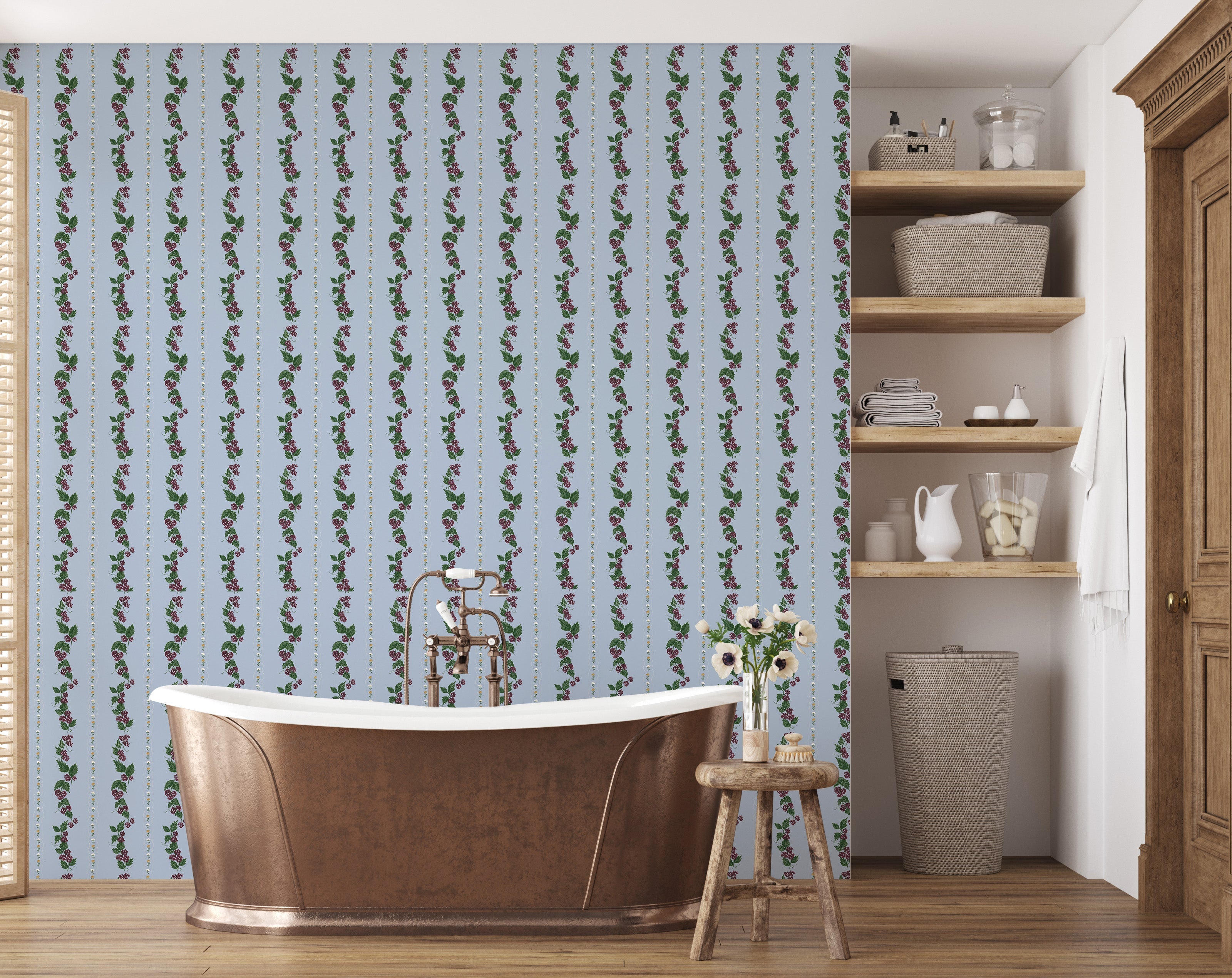 Wrenley Wallpaper by Pen and Pillar