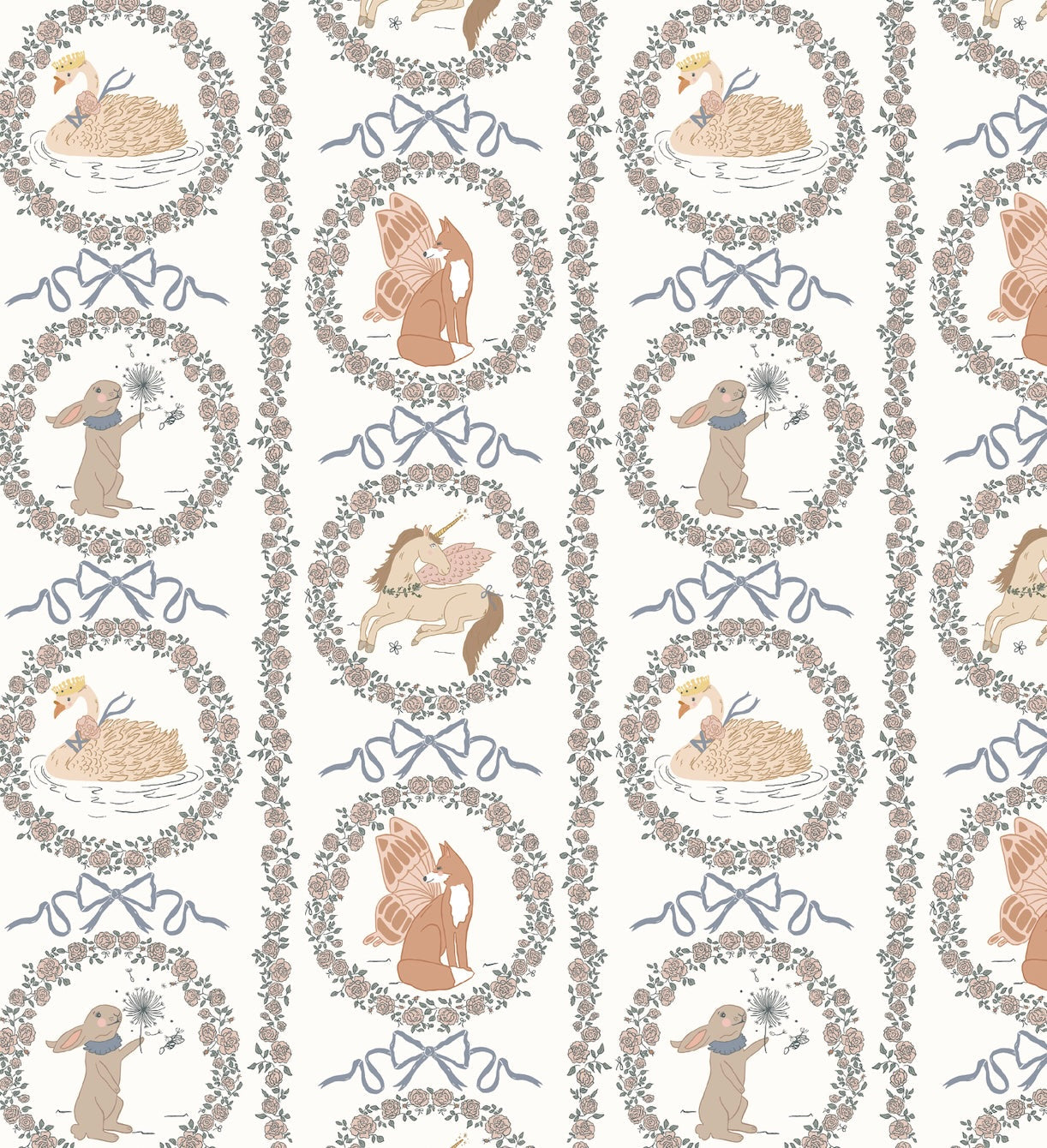 Layce Wallpaper by Painted Hawk Design