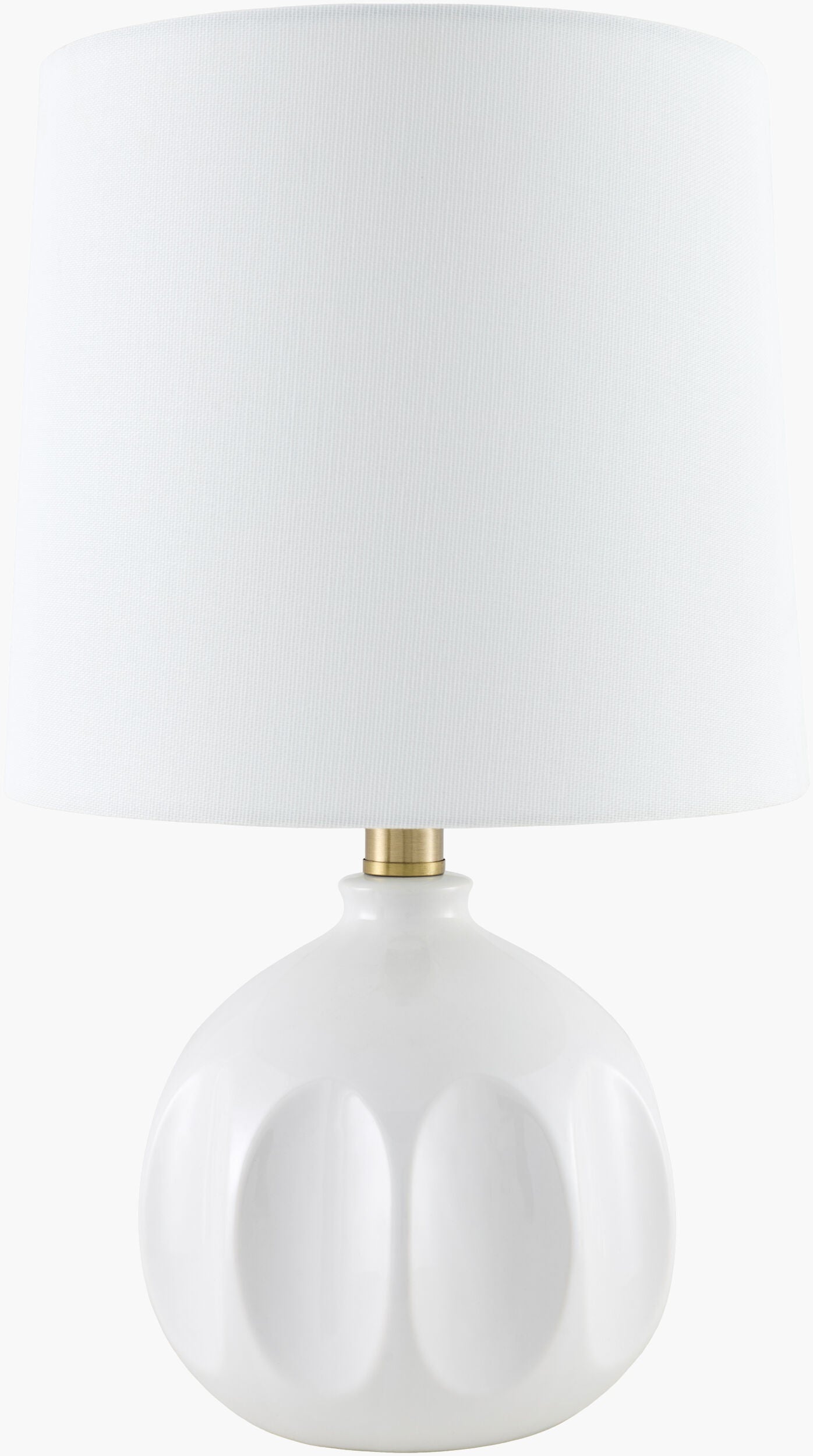 Matting Modern Table Lamp with global details for bedside or console tables-0