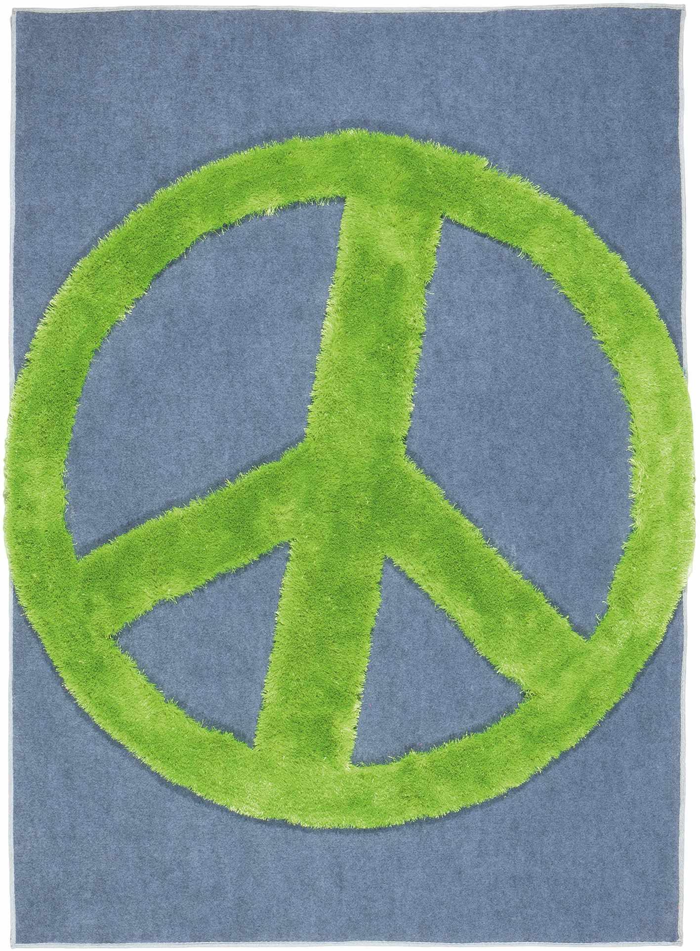 Peace Sign 4x6 Rug - Clearance - PRHOMZ