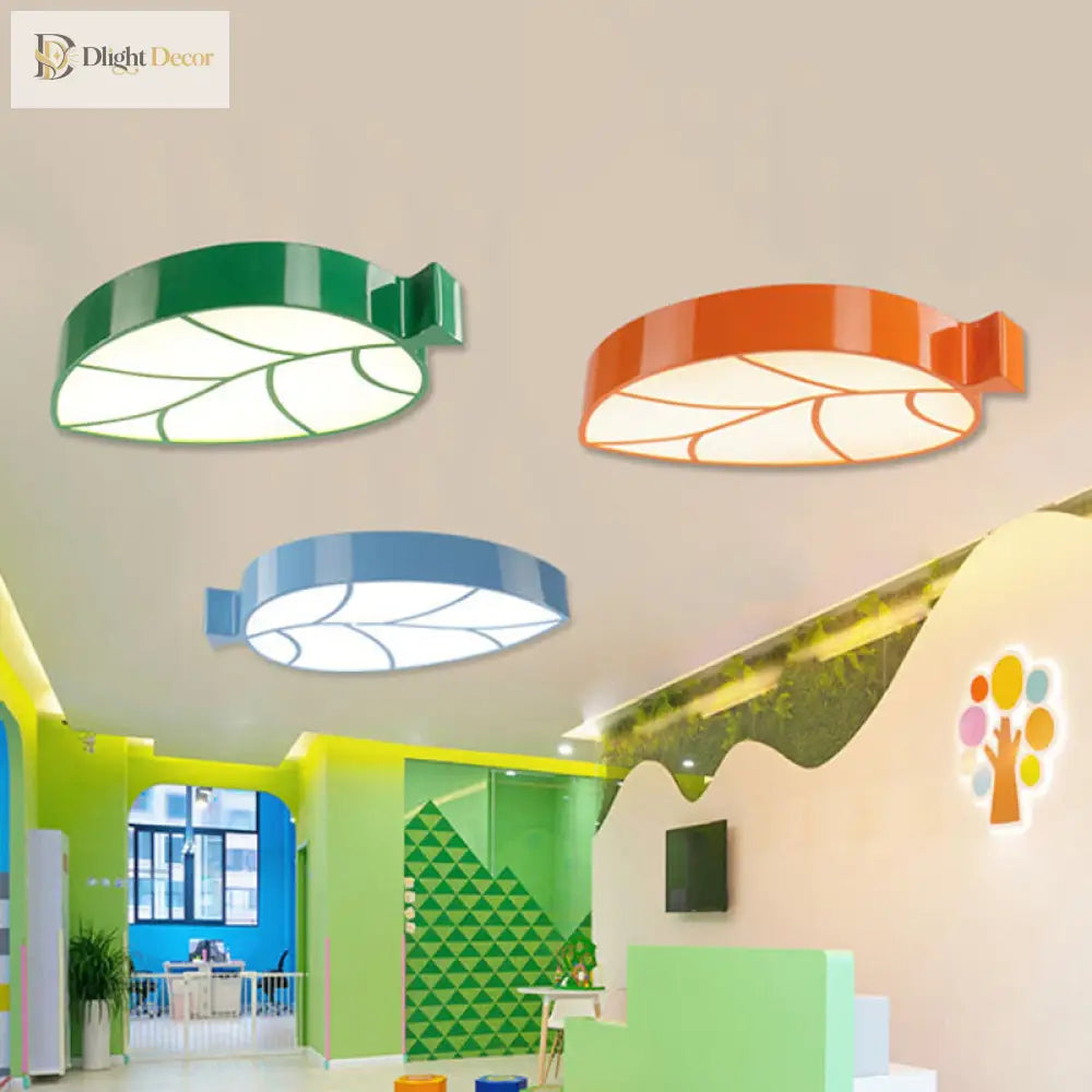 Bring LED Flush Mount Light | Modern Kids' Room Lighting