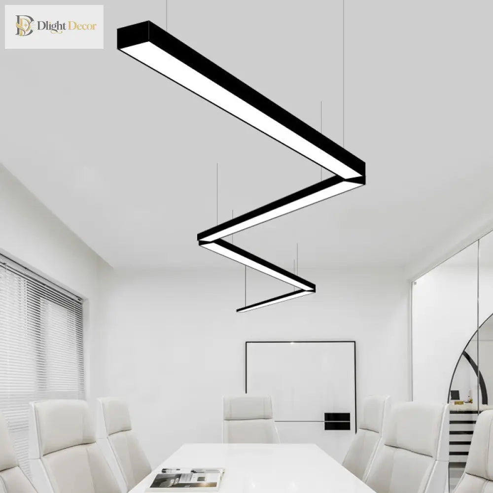 Brinley Modern Linear Chandelier | Dining Room Lighting