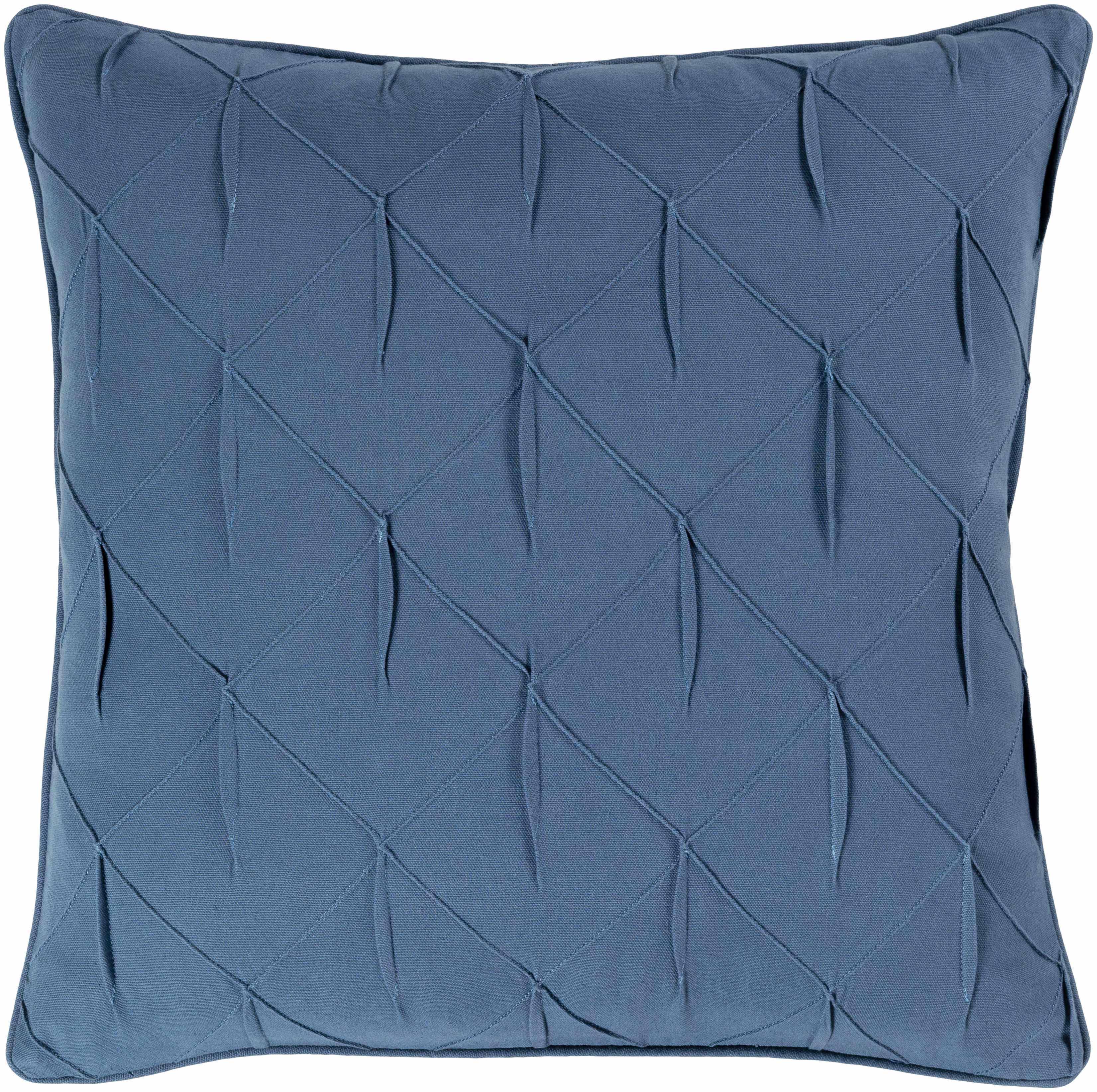 Brandywine Deep Teal Square Throw Pillow-0