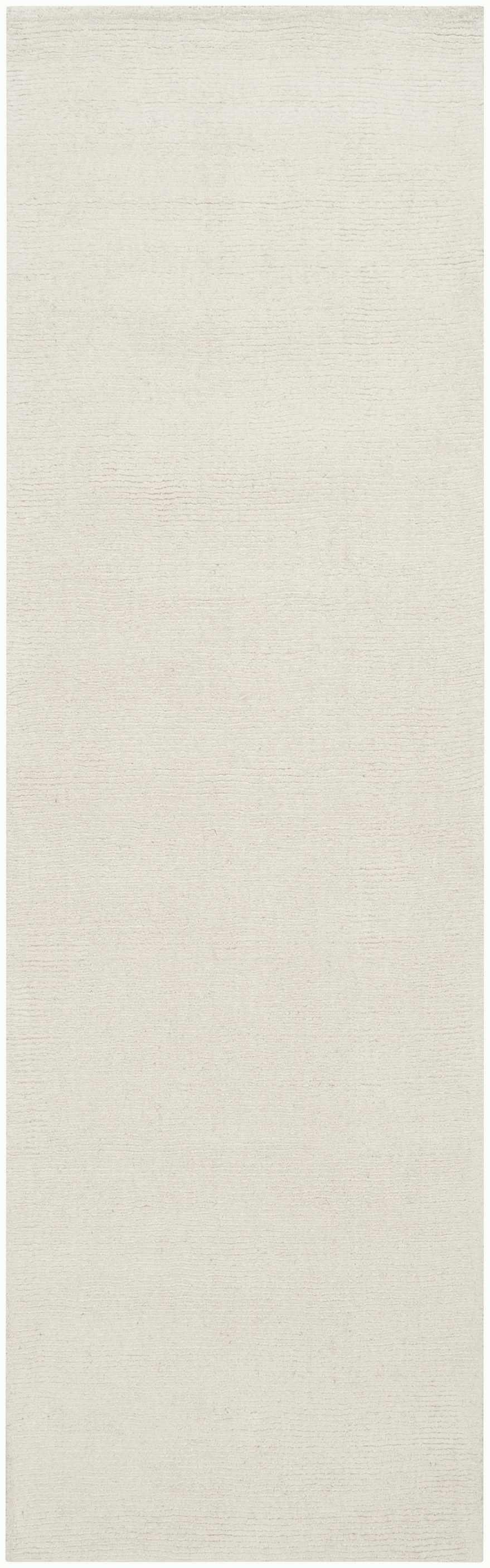 Brockton Solid Wool Light Beige Area Rug - PRHOMZ