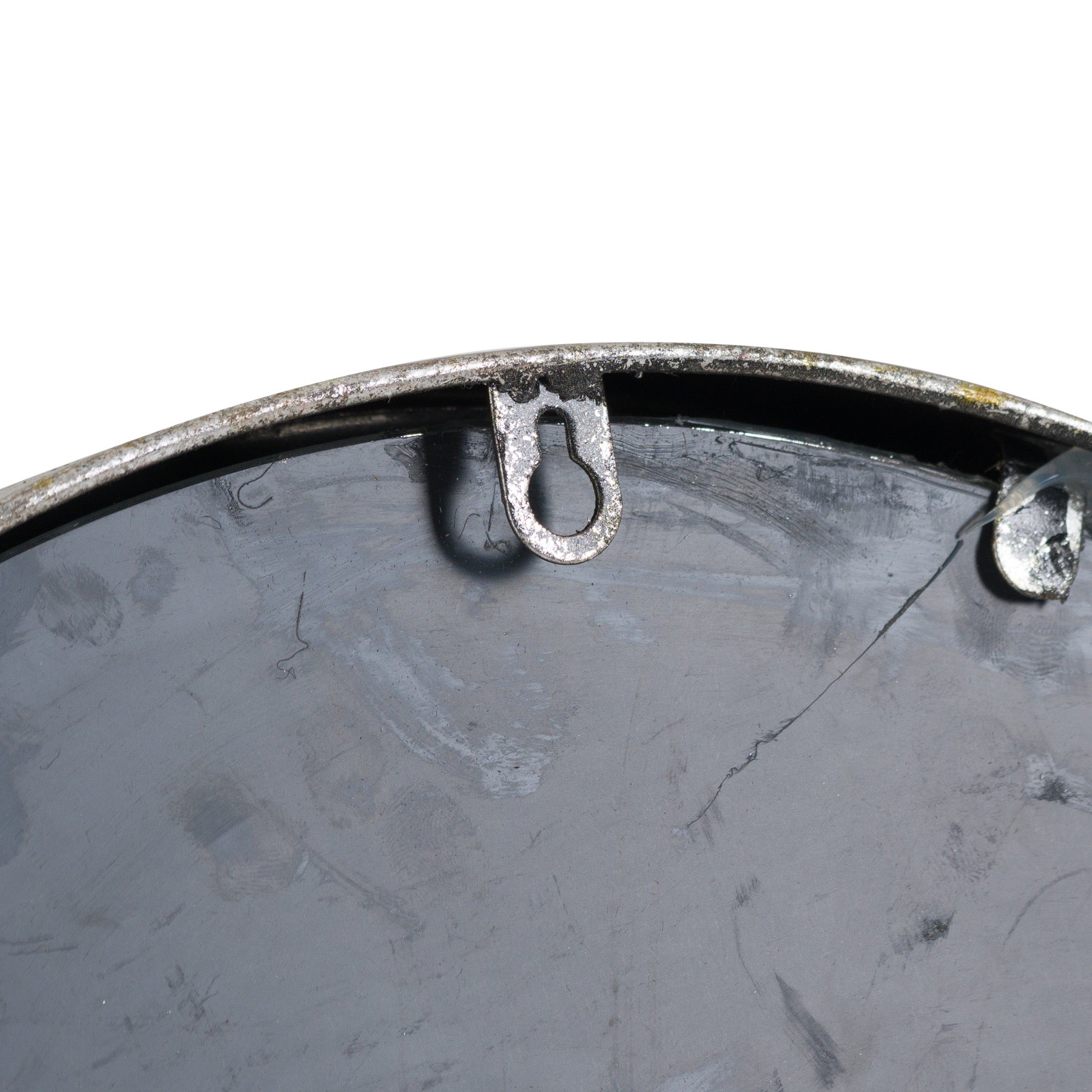 Bronze Narrow Edged Wall Mirror 40cm-1