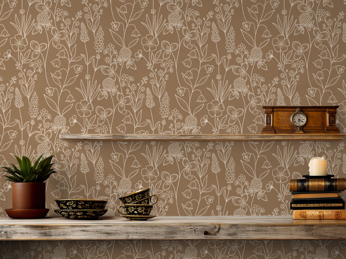 Kirsten Wallpaper by Claire's Creative Forest
