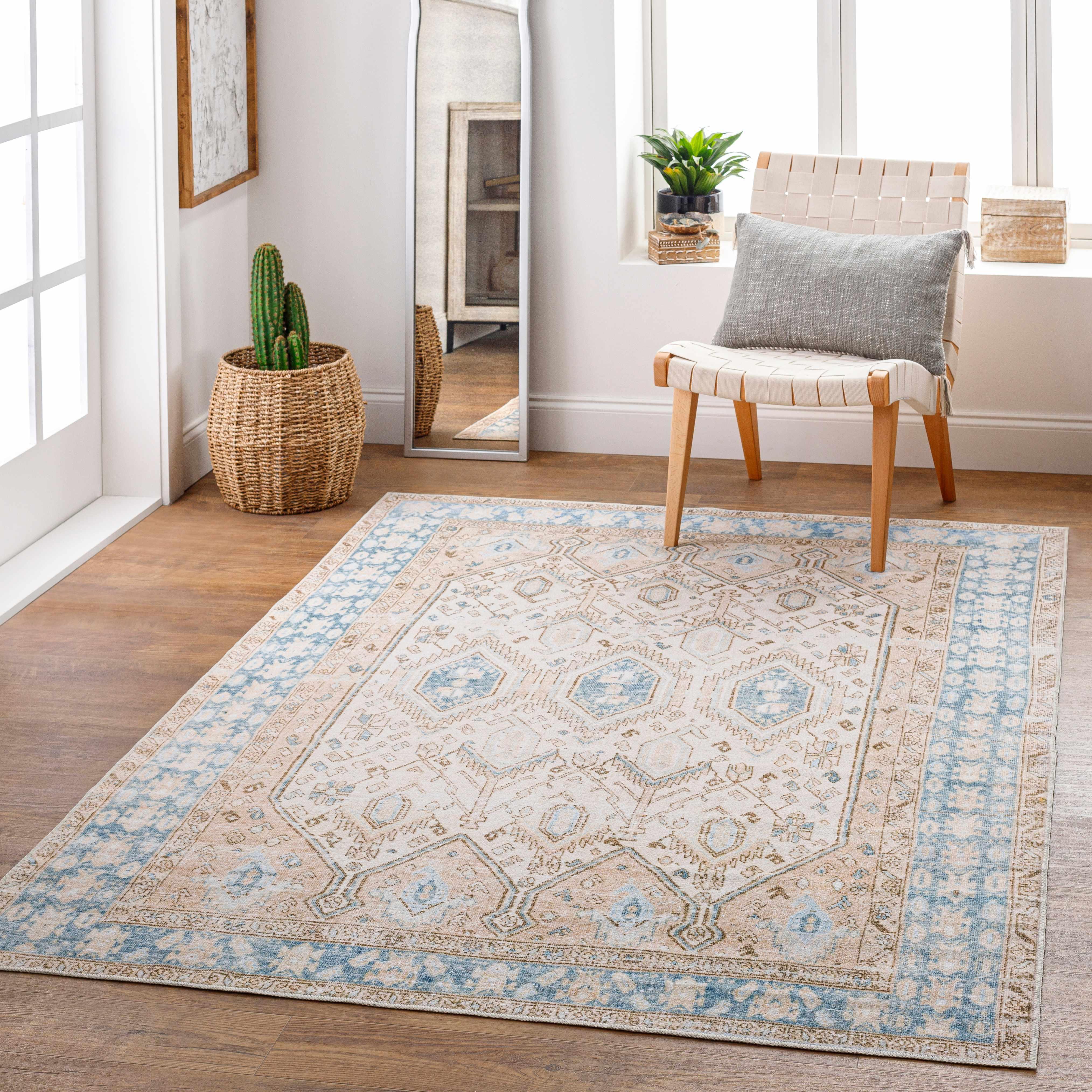 Buayan Washable Area Rug - PRHOMZ