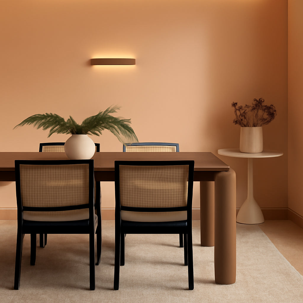 Black Rattan Dining Chairs Four Pack Sherpa Upholstered