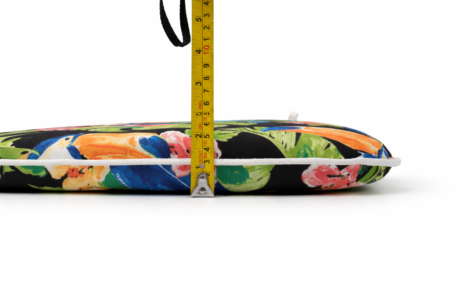 Outdoor Patio Chair Cushions, Water-Repellent U-Shape Thick Foam Seat Cushions with Ties