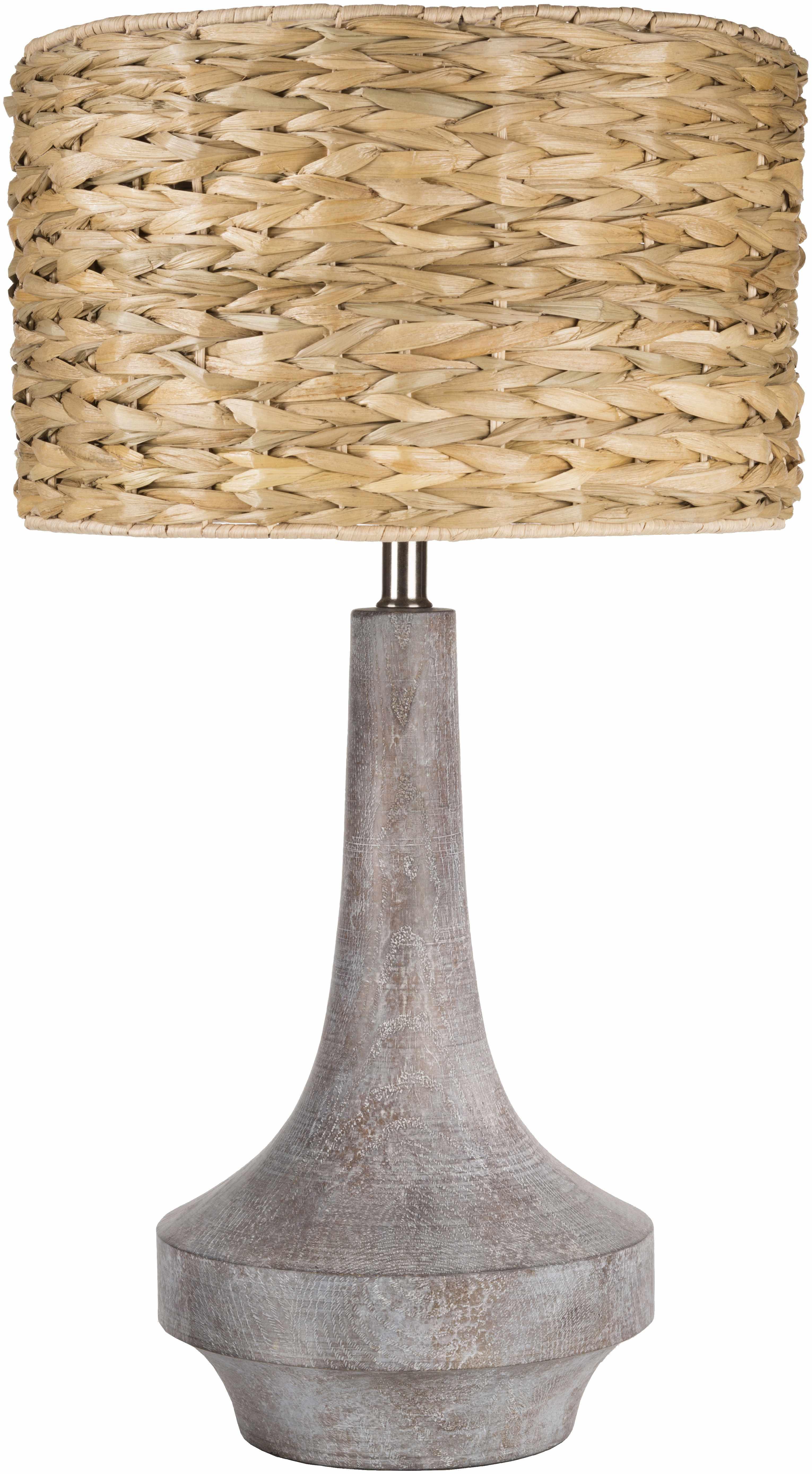 Kabankalan Seagrass Resin Table Lamp - PRHOMZ