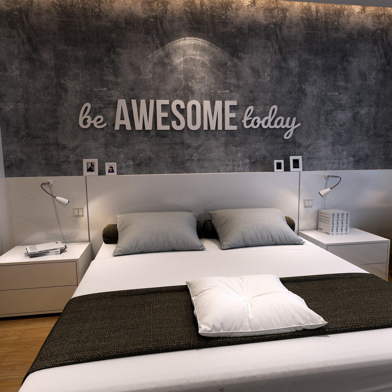 Be Awesome Today 3D Office Wall Decor - PRHOMZ