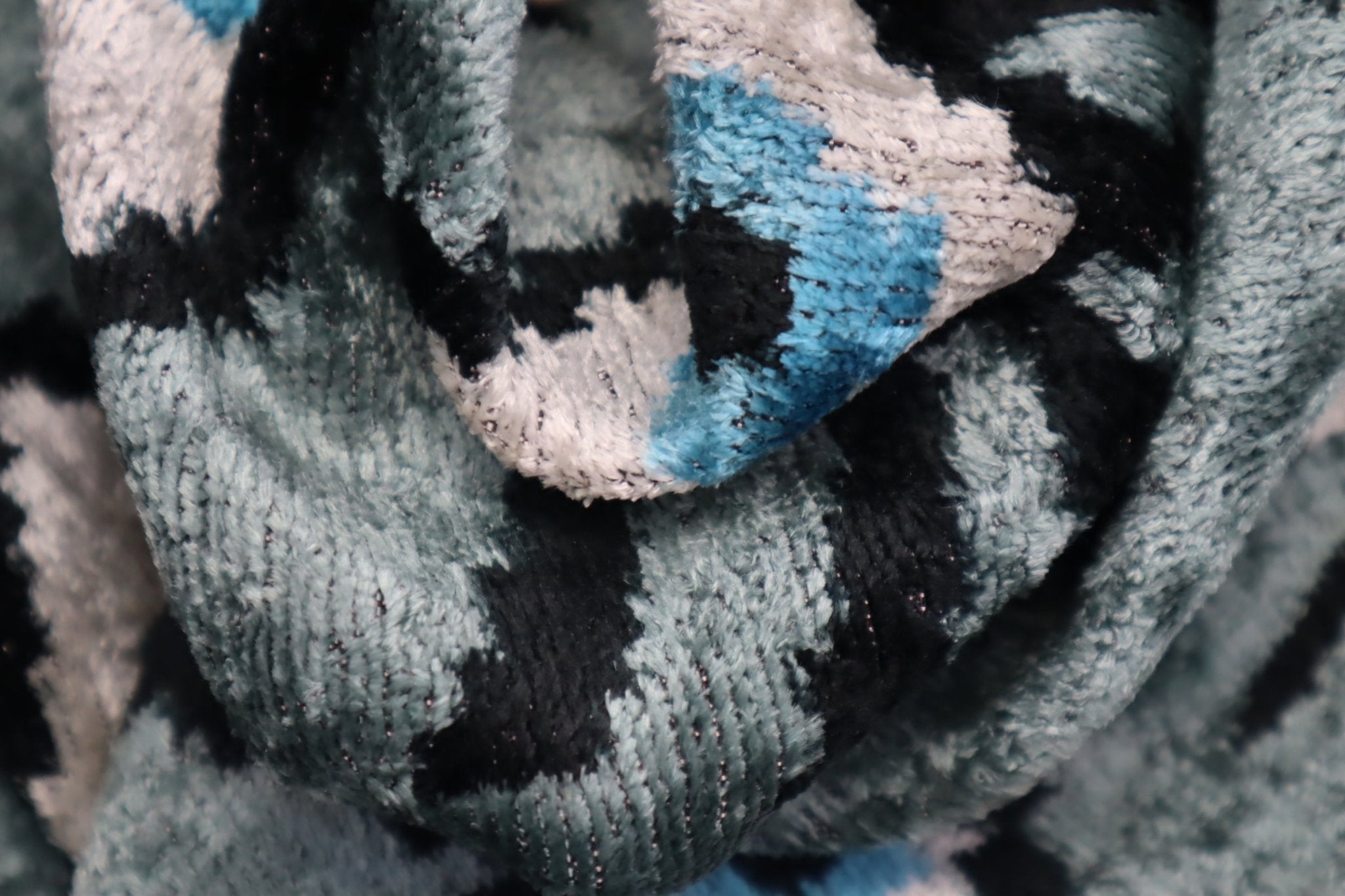 Canvello Handmade Luxury Handmade Velvet Silk Evil Eye Throw Pillow With Down Insert-1