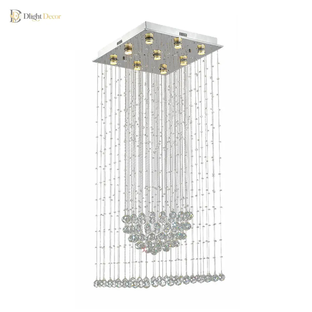 Cascading Modern Chandelier | Modern Dining Room Lighting