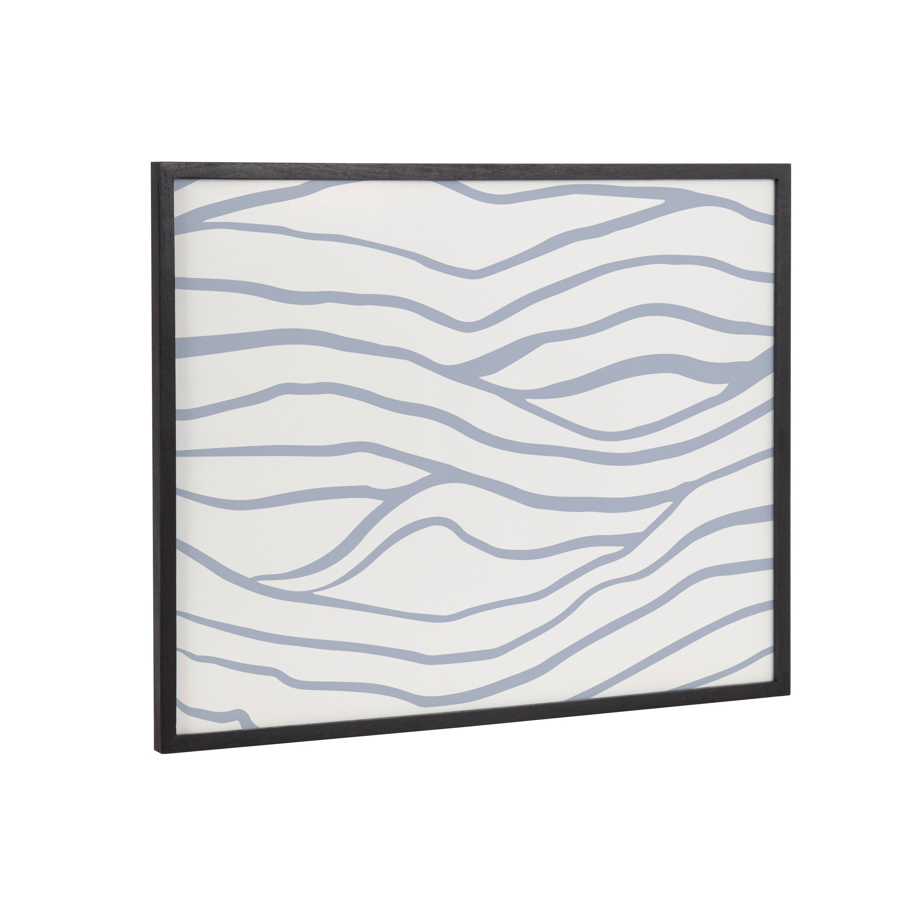 Gallery Simple Elegant Coastal Waves Print by The Creative Bunch Studio