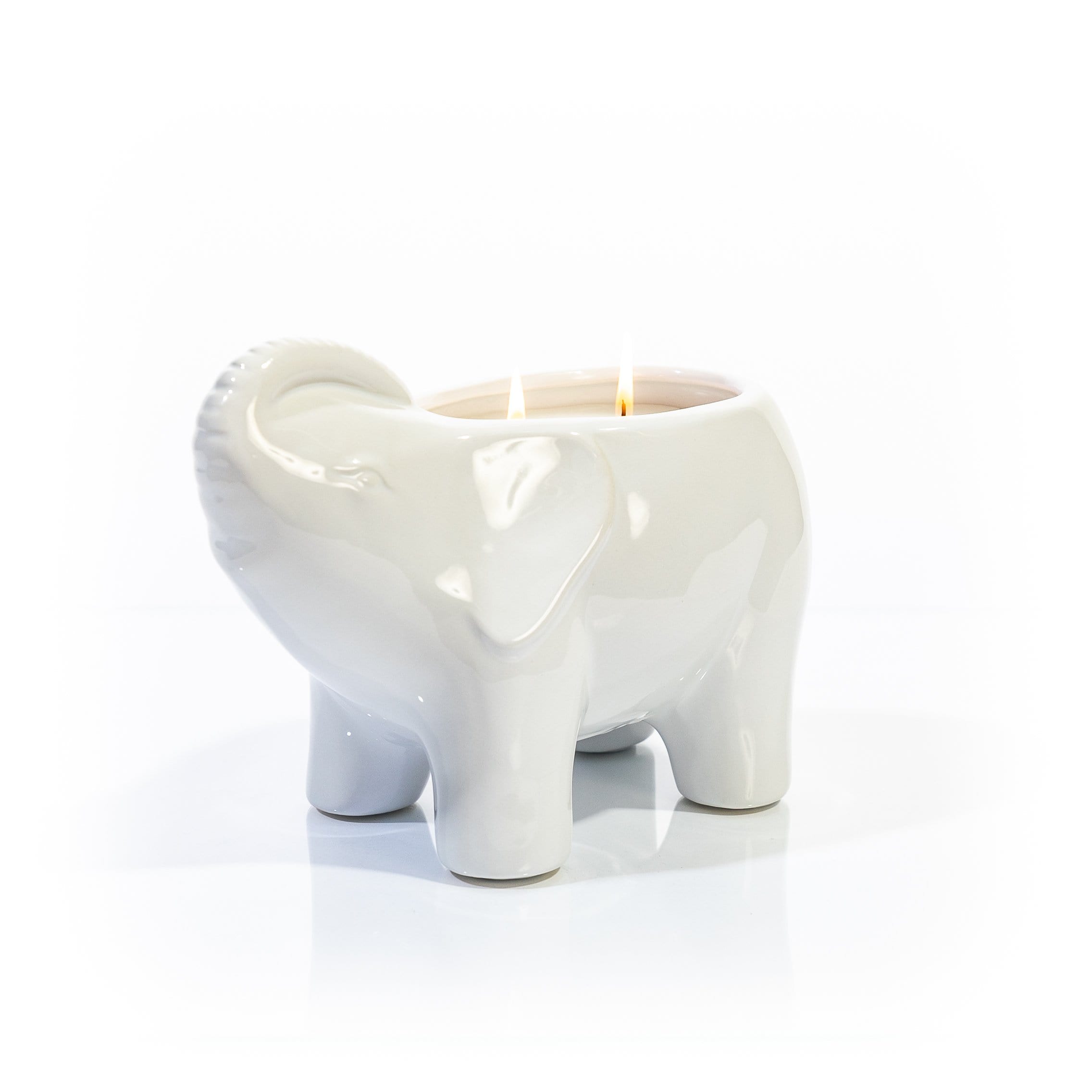 White Elephant Candle-0