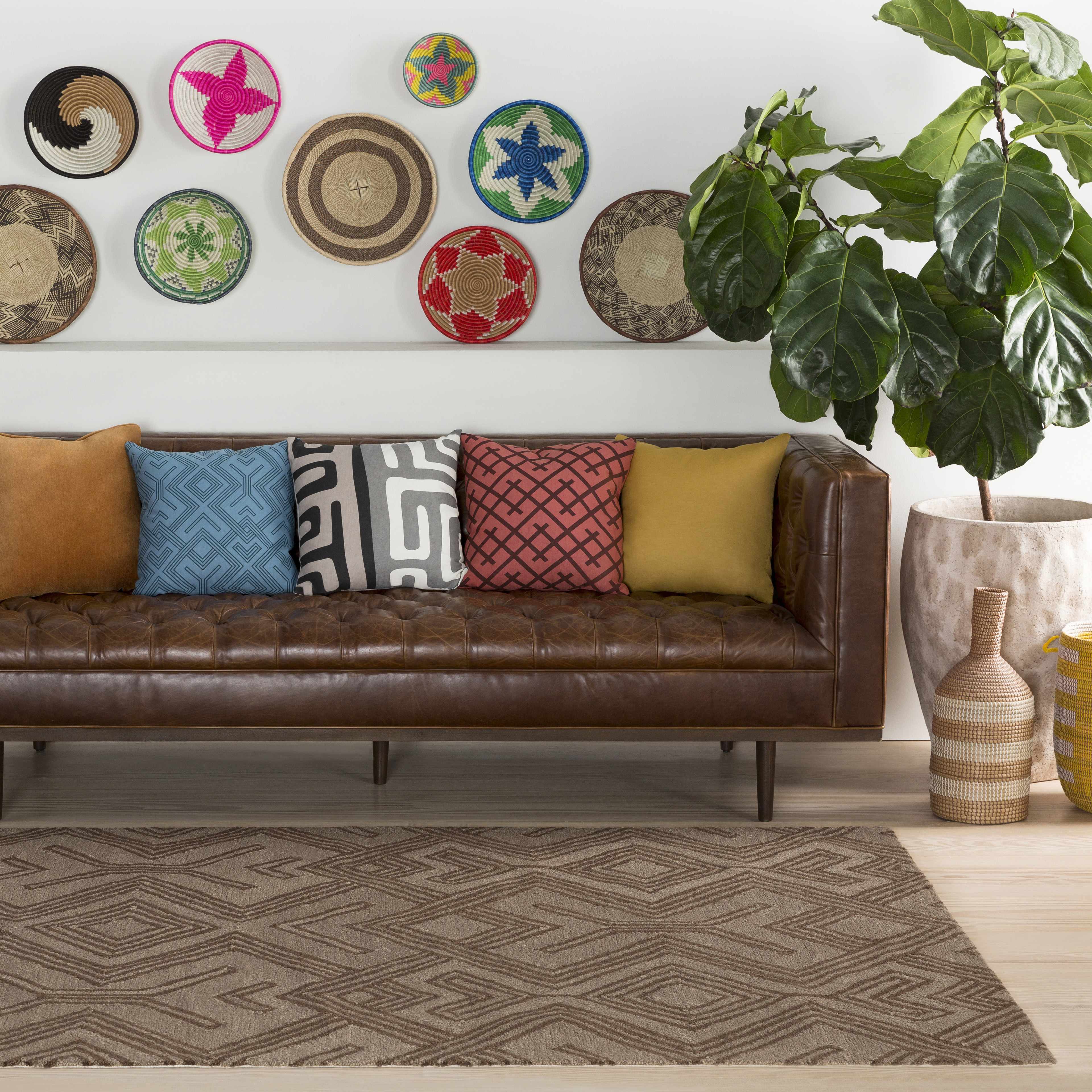 Westonzoyland Throw Pillow - Clearance-1