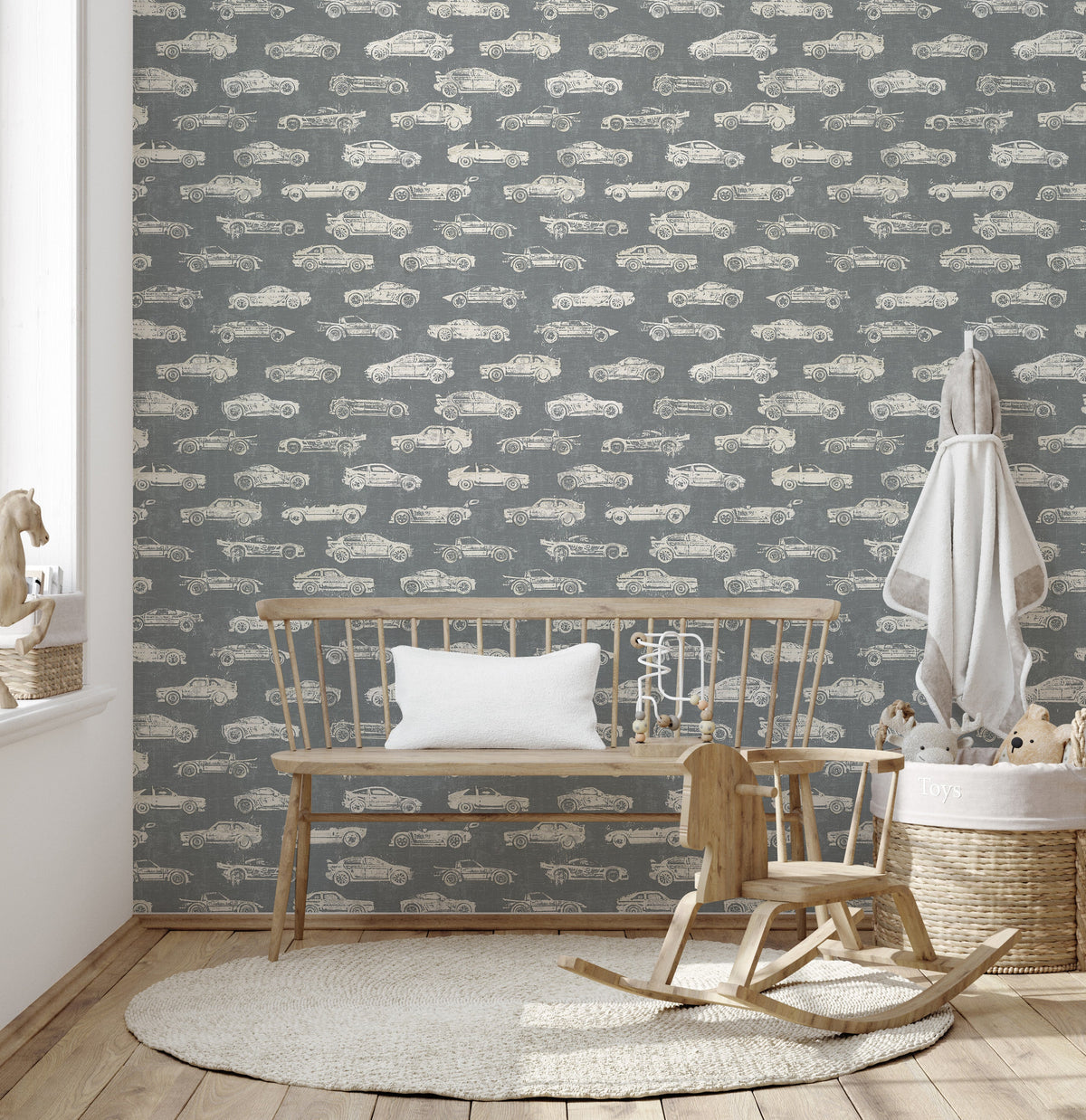 Derby Wallpaper by Rusky Rose by Amy
