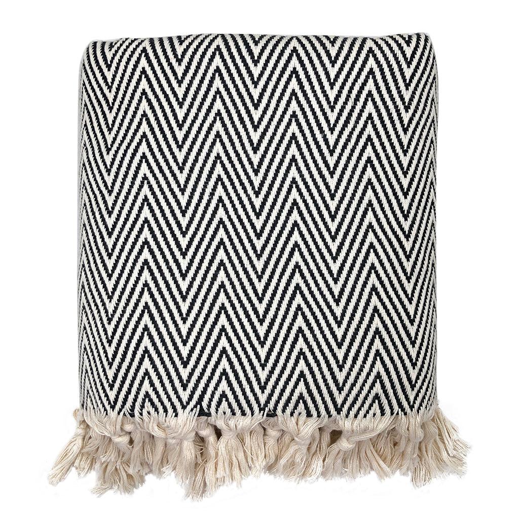 Chunky Chevron Turkish Throw - PRHOMZ