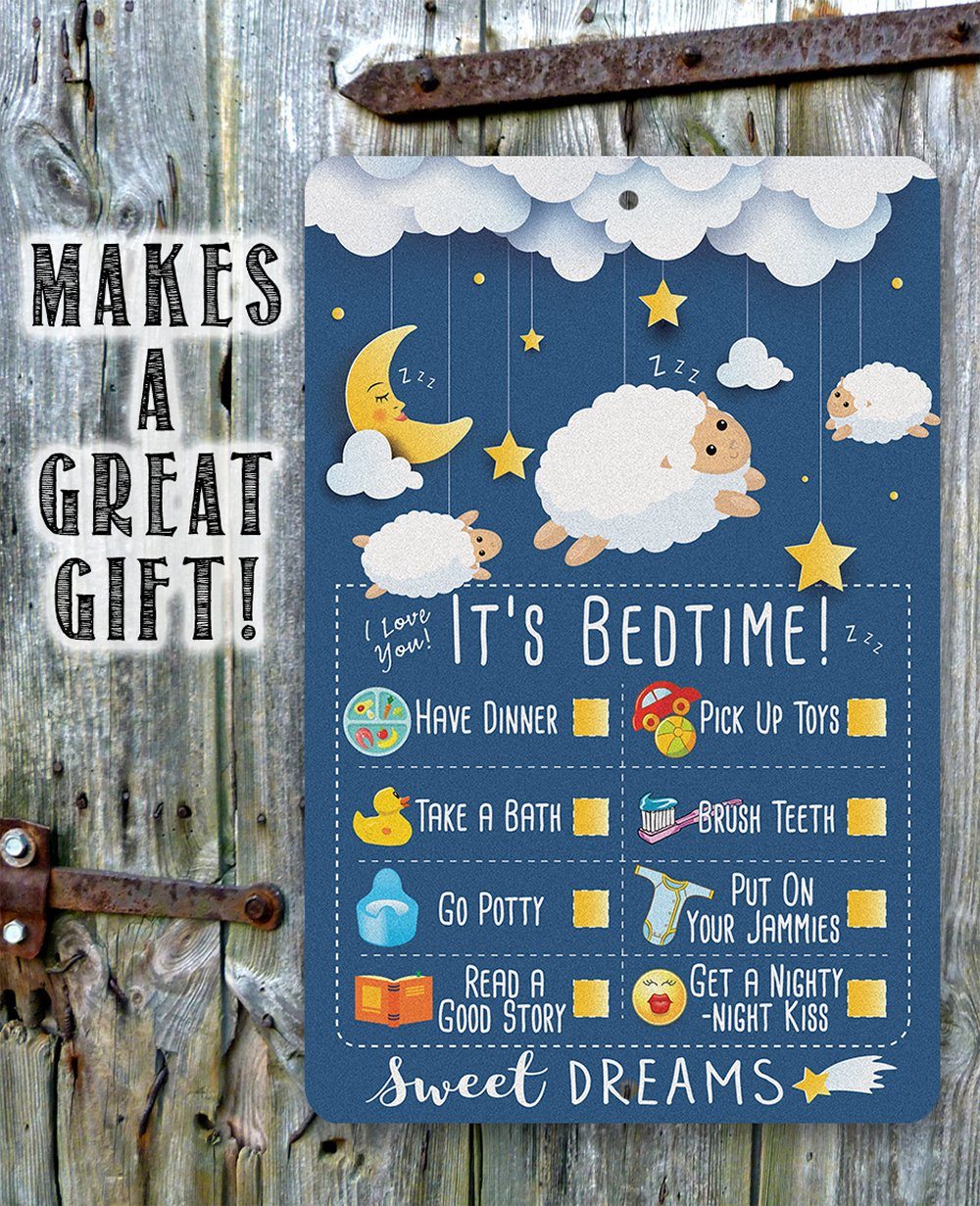 Child Bedtime - Metal Sign