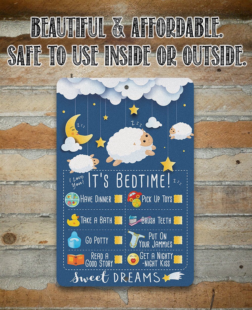 Child Bedtime - Metal Sign