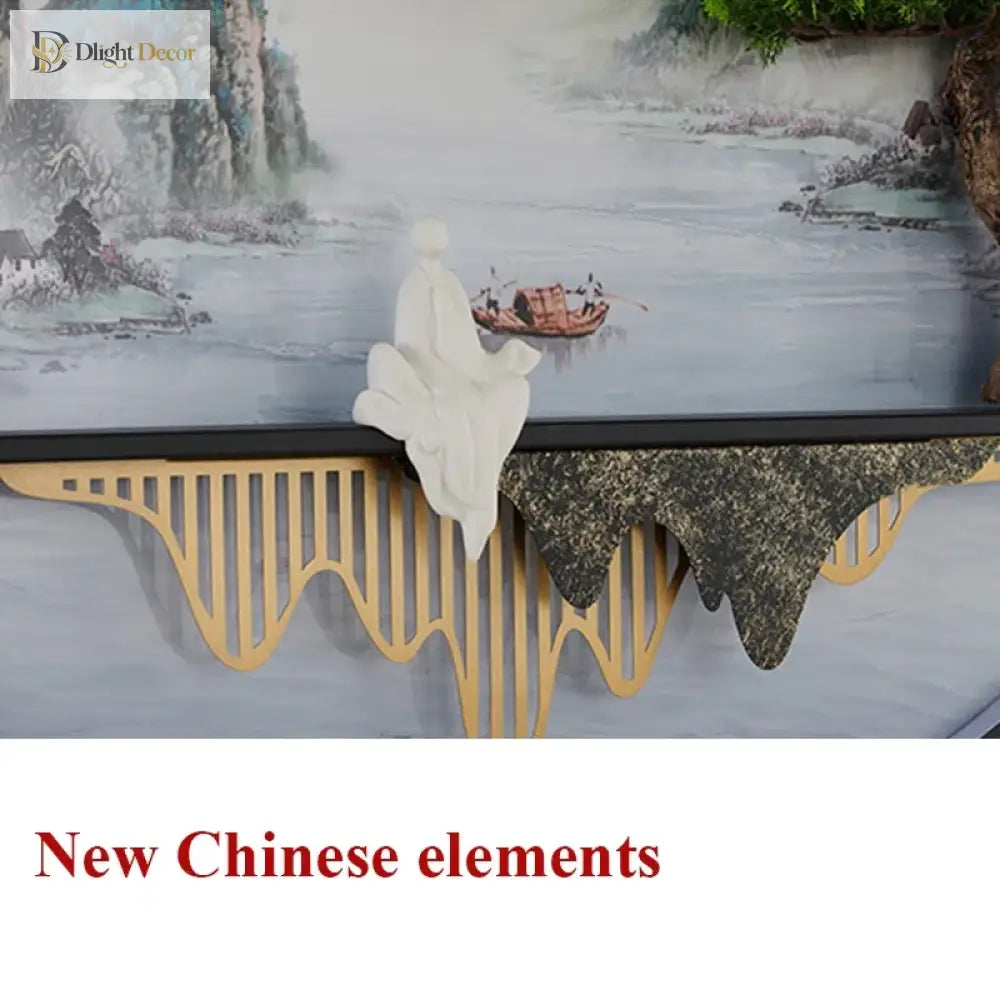 Chinese LED Wall Art Light | Modern Interior Home Lighting