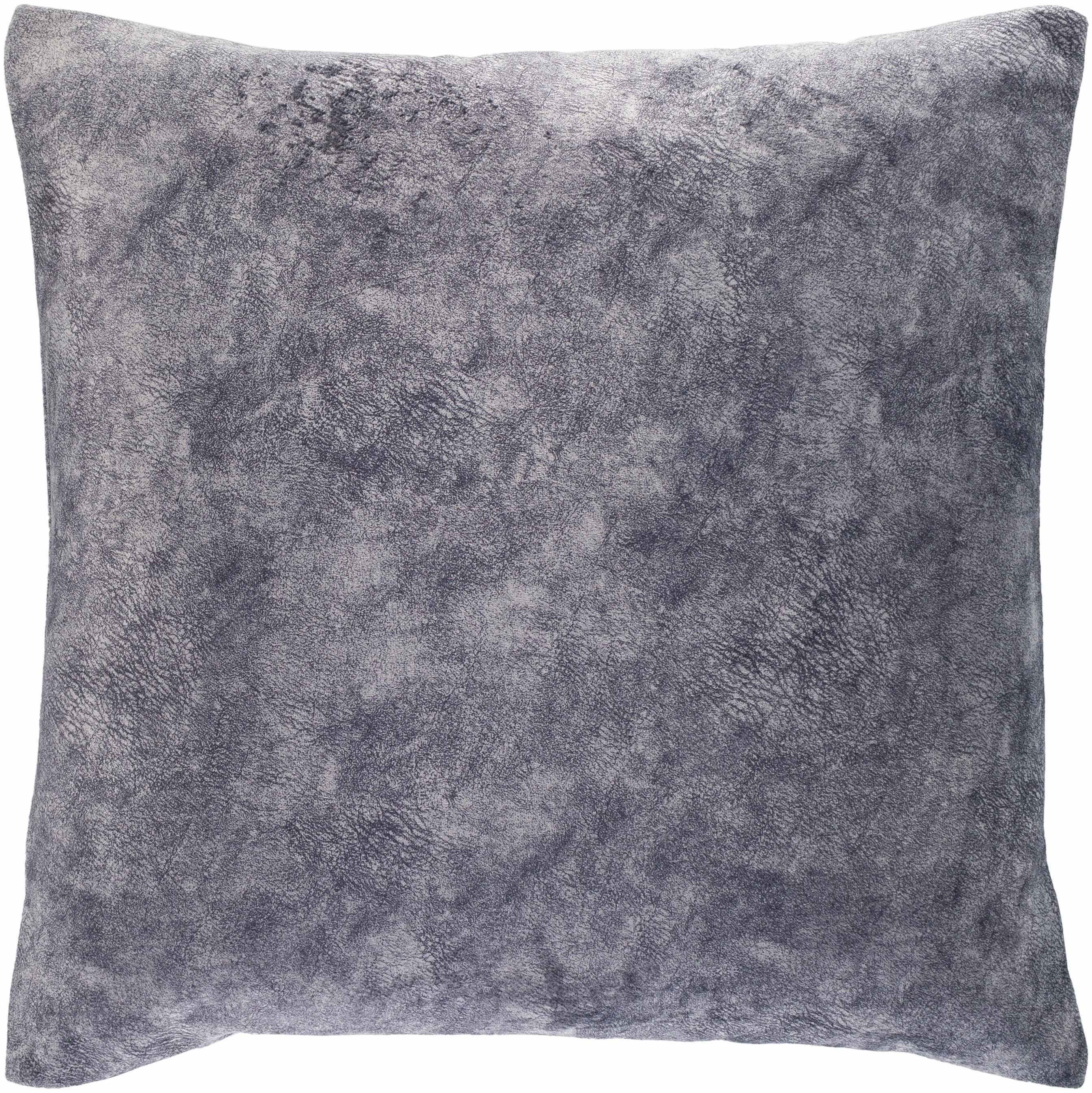 Chalkville Gray Square Throw Pillow - Clearance-0