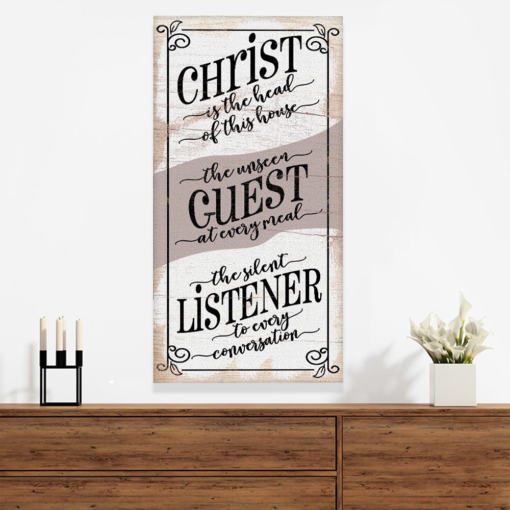 Christ Is The Head - Canvas