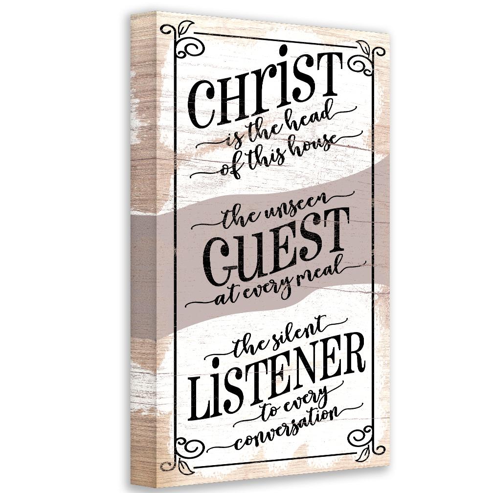 Christ Is The Head - Canvas