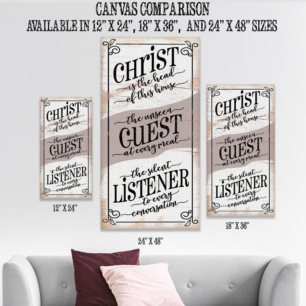 Christ Is The Head - Canvas