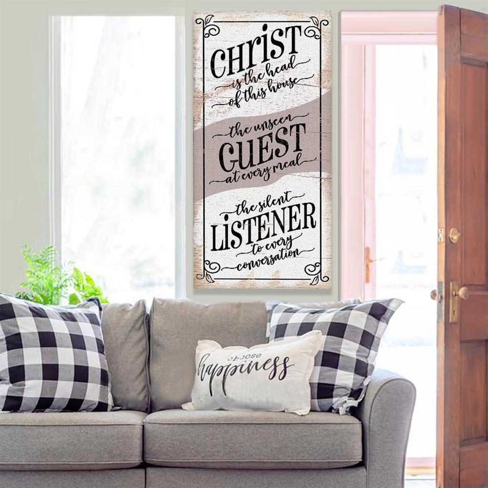 Christ Is The Head - Canvas