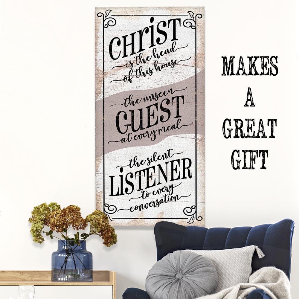 Christ Is The Head - Canvas