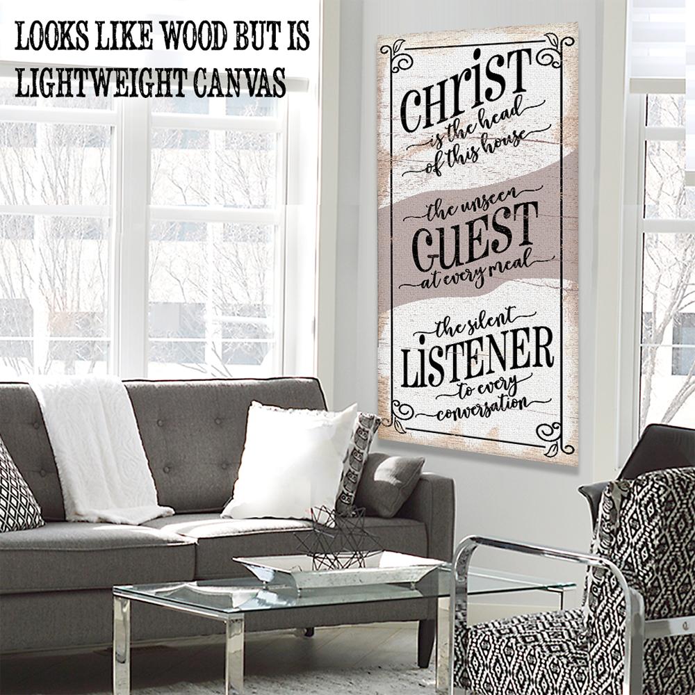 Christ Is The Head - Canvas