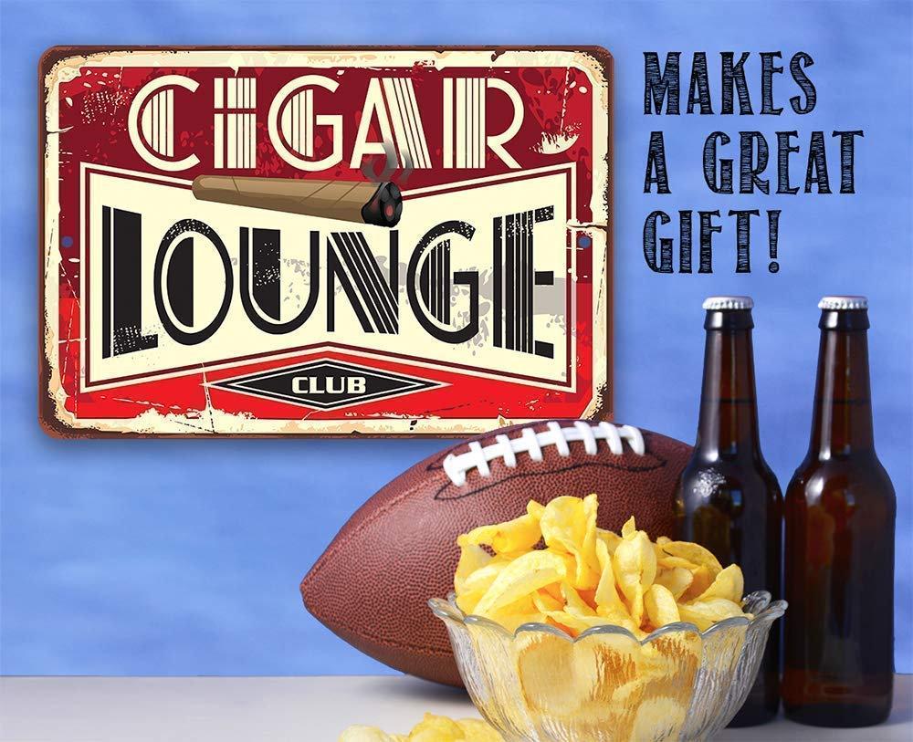 Cigar Lounge 2 - Metal Sign