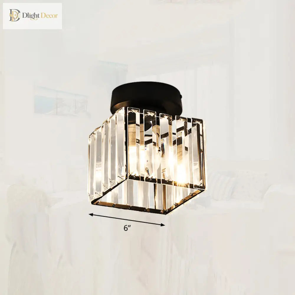 Clara Gold Flush Mount Light | Modern Interior Lighting