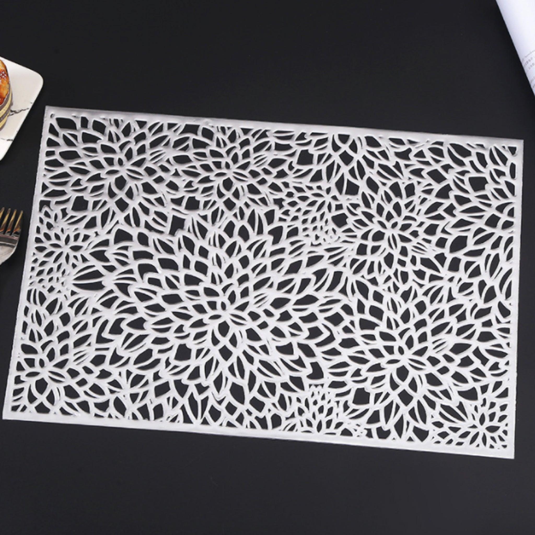 Stella Placemat Set of 4 – Elegant & Durable Table Decor - PRHOMZ