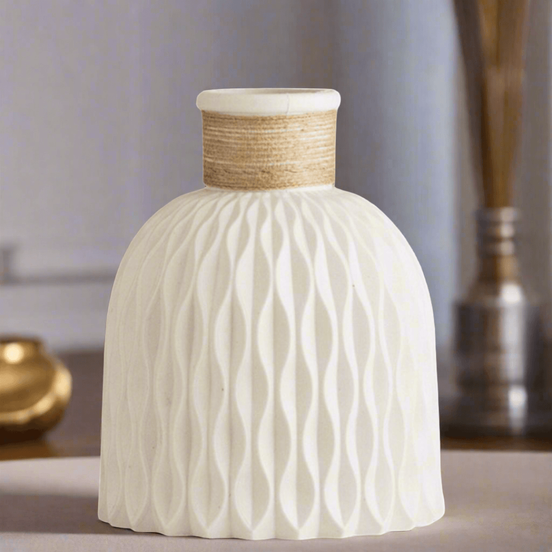 Fluted Vase – Elegant & Timeless Home Decor - PRHOMZ