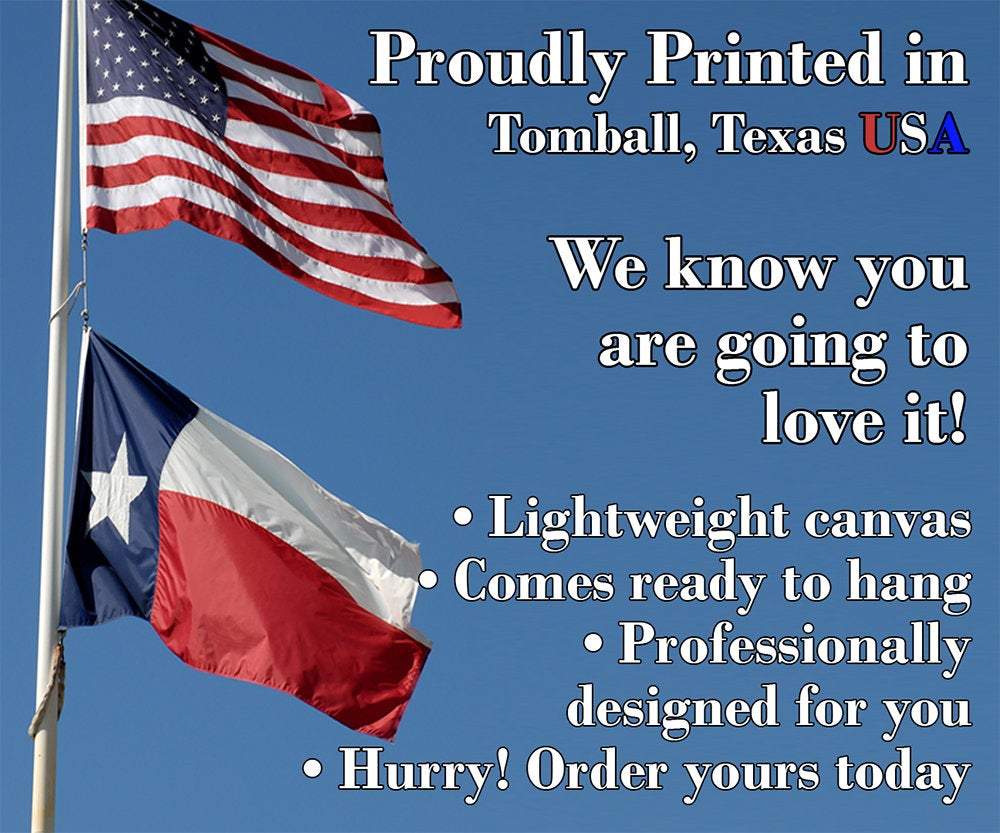 Claus Candy Cane Co - Canvas