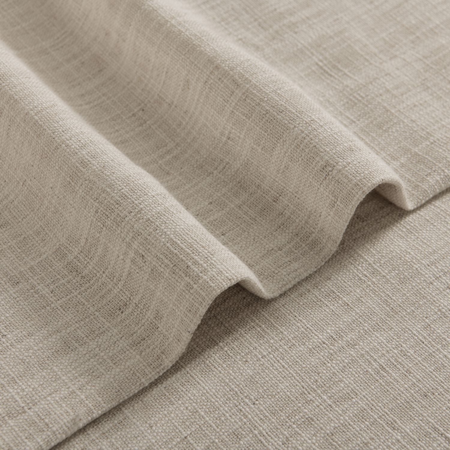 Sara Solid Linen Blend Curtains