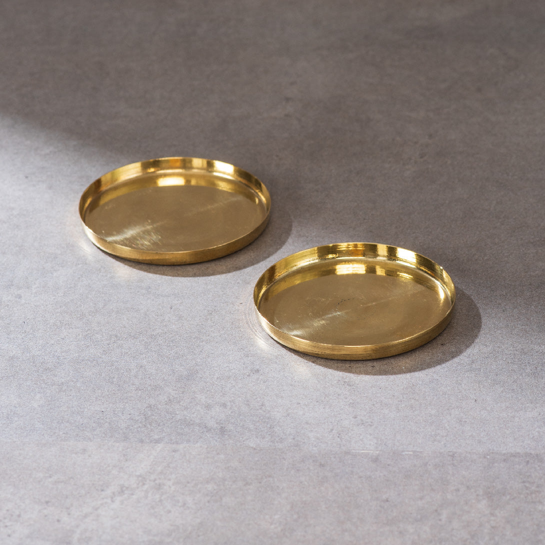 Brass Coasters (Set of 4)-0