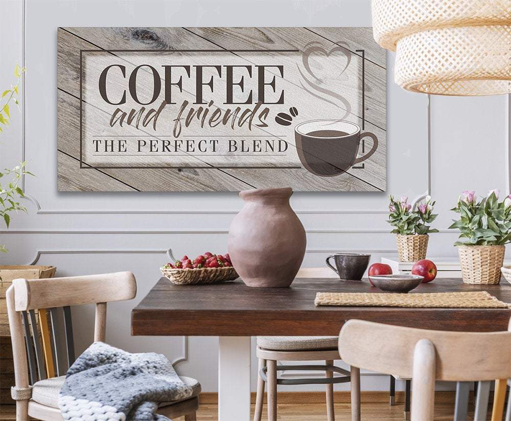 Coffee And Friends - Canvas