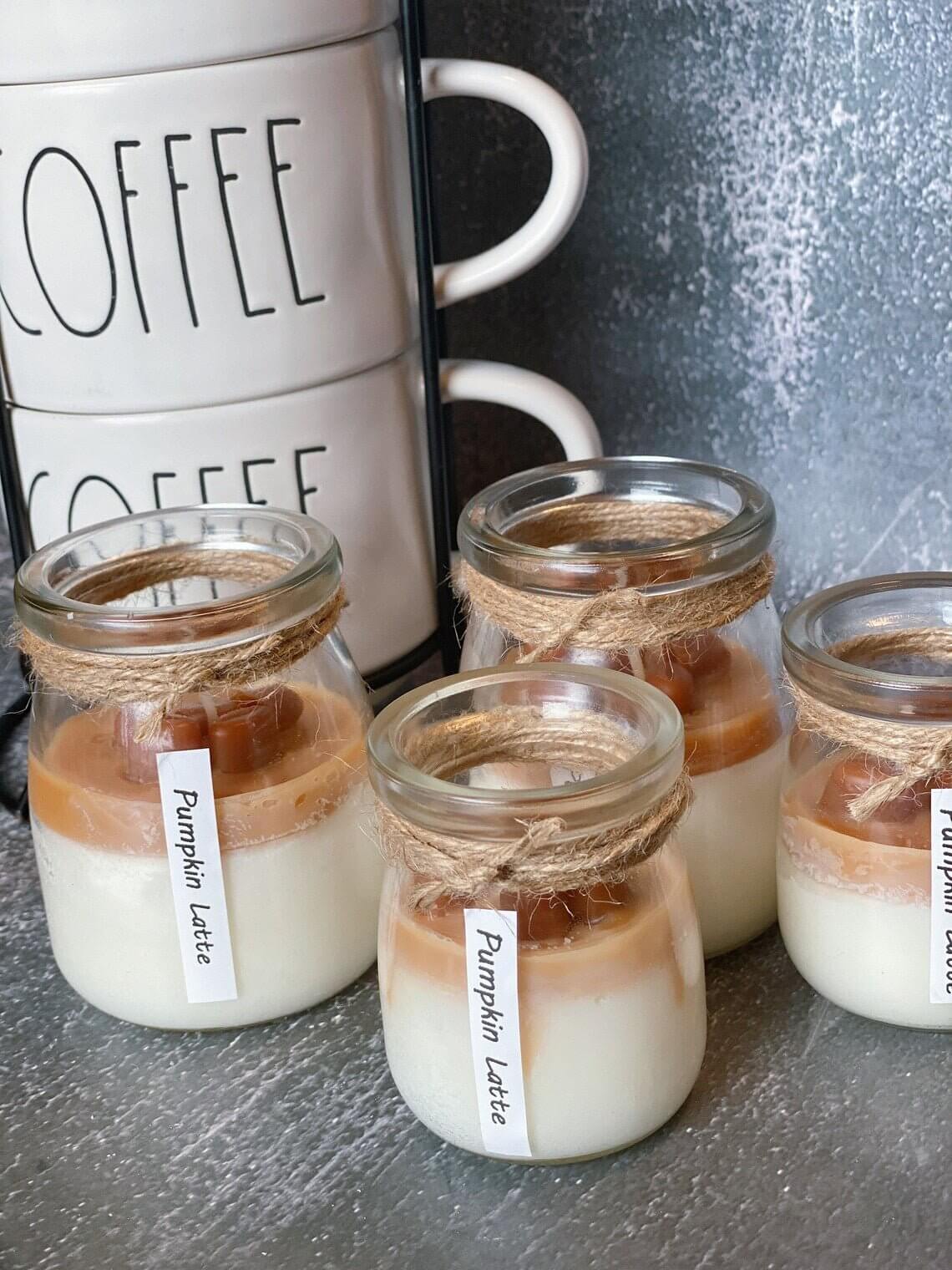 Coffee Candle in Glass Jar