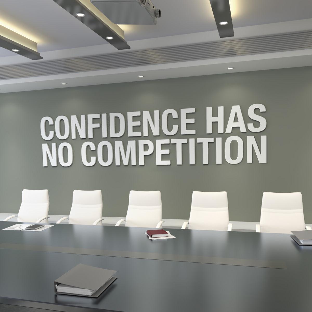 Confidence 3D Office Wall Decor - PRHOMZ
