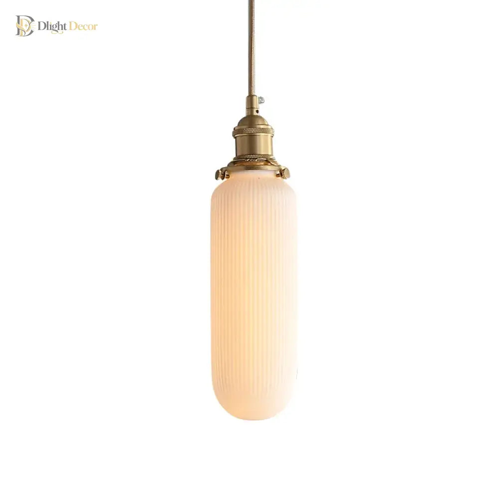 Copper Ceramic Chandelier | Bedroom & Bedside Lighting
